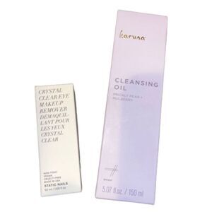 Skincare Prickly Pear Facial Cleanser + Crystal Clear Eye Makeup Remover Bundle